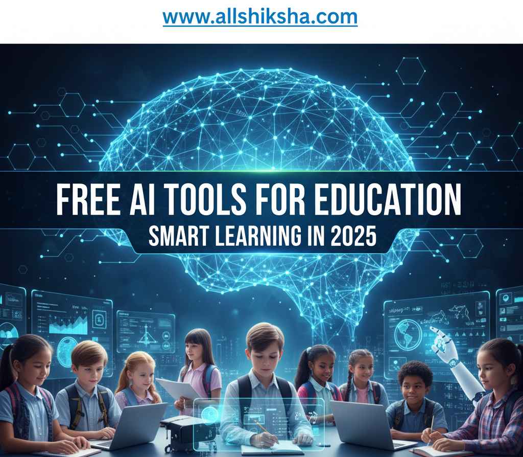 Free AI Tools for Education – Smart Learning in 2025