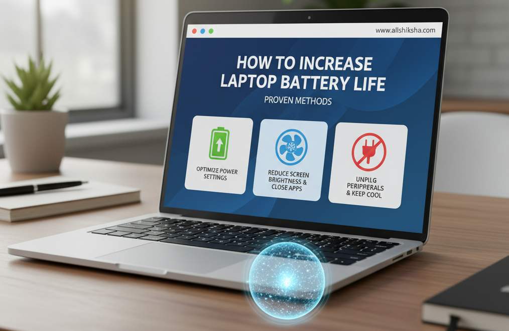 How to Increase Laptop Battery Life – Proven Methods